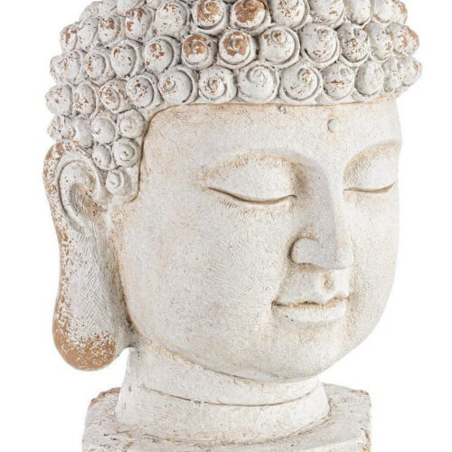 BUDDHA fehér virágcserép