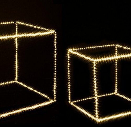 CUBE arany 5 részes égősor