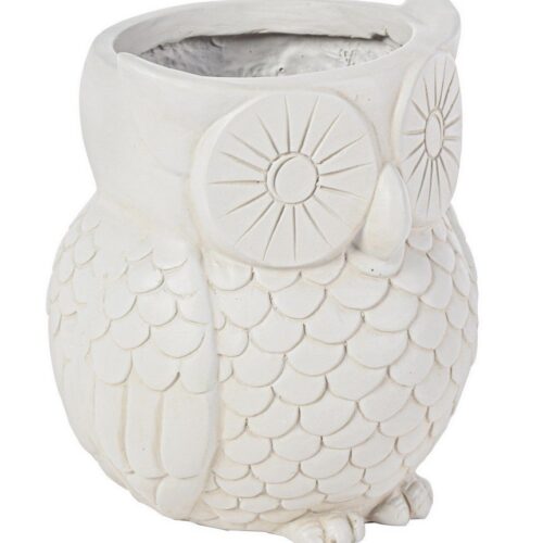 OWL II fehér virágcserép