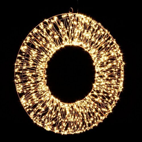 COPPER WREATH arany réz égősor