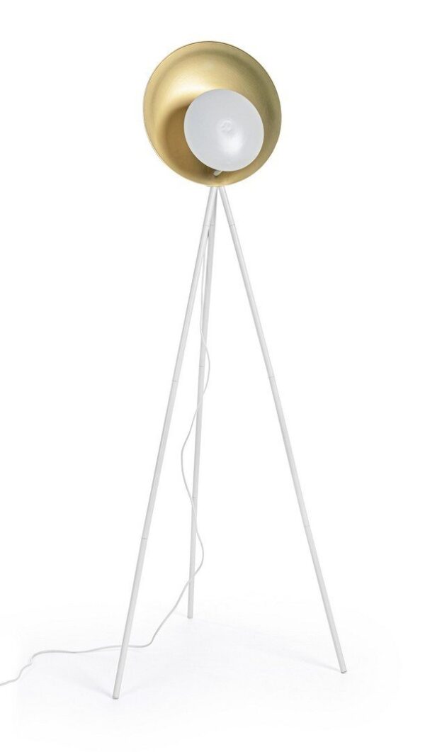 DESIGN III arany acél állólámpa
