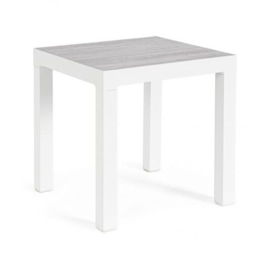 KLEDI szürke kerti lerakóasztal 50 cm