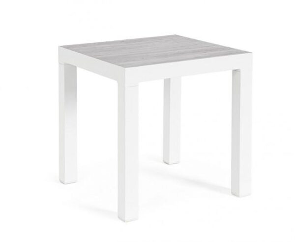 KLEDI szürke kerti lerakóasztal 50 cm