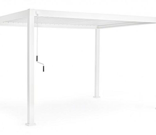 OCEAN fehér pergola 3x4 m