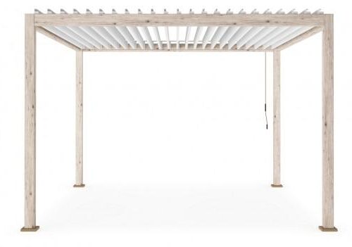 OCEAN rusztikus tölgy pergola 3