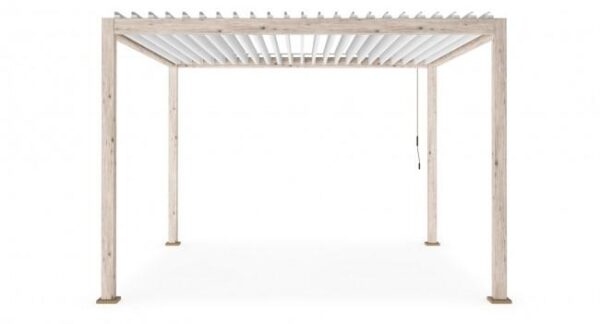 OCEAN rusztikus tölgy pergola 3