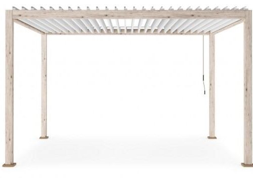OCEAN rusztikus tölgy pergola 3x4 m