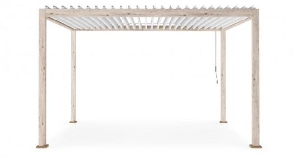 OCEAN rusztikus tölgy pergola 3x4 m