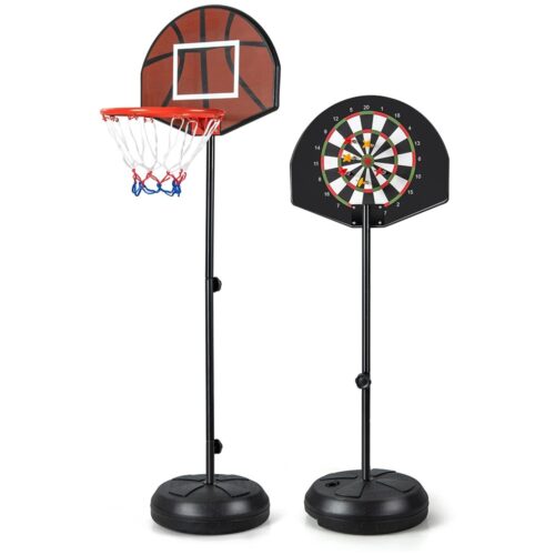 2 az 1-ben kosárpalánk darts táblával