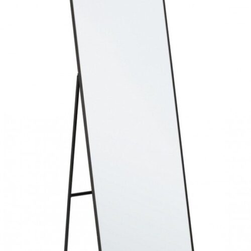 UNIVERZUM fekete tükör kerettel 40x150cm