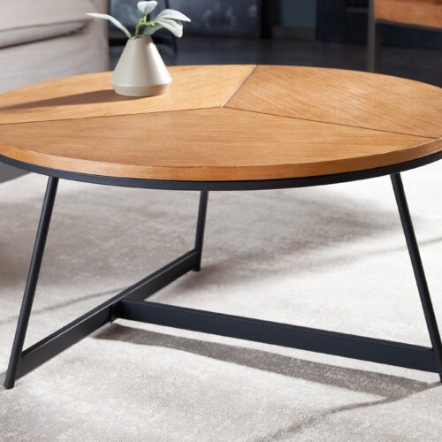 ELEGANCE barna mdf dohányzóasztal