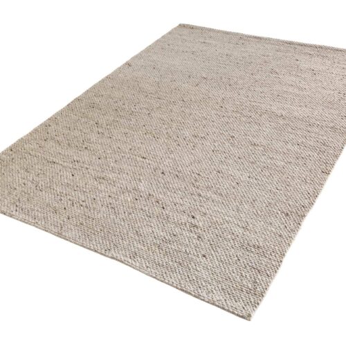 WOOL ezüstszürke gyapjú szőnyeg 160x240cm