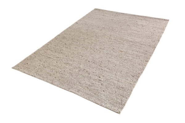 WOOL ezüstszürke gyapjú szőnyeg 160x240cm