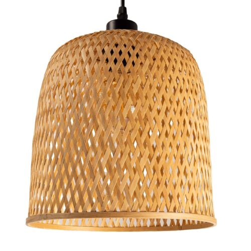 ORGANIC LIVING bambusz függőlámpa 25cm