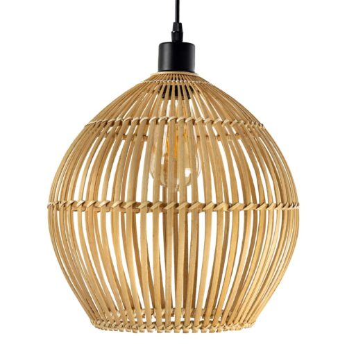 ORGANIC LIVING bambusz függőlámpa 30cm