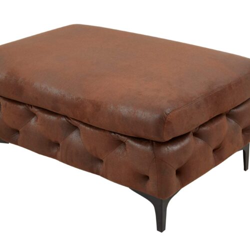 MODERN BAROCK antik barna Chesterfield stílusú bárszék 90cm