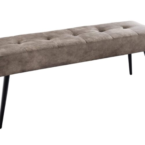 BOUTIQUE taupe mikroszálas ülőpad 100cm