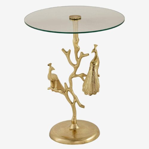 WILDLIFE arany asztal 60cm