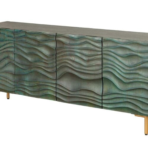 WAVE türkiz mangófa komód 160cm