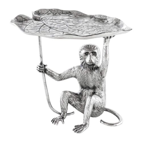 WILDLIFE MAJOM ezüst lerakóasztal 60cm