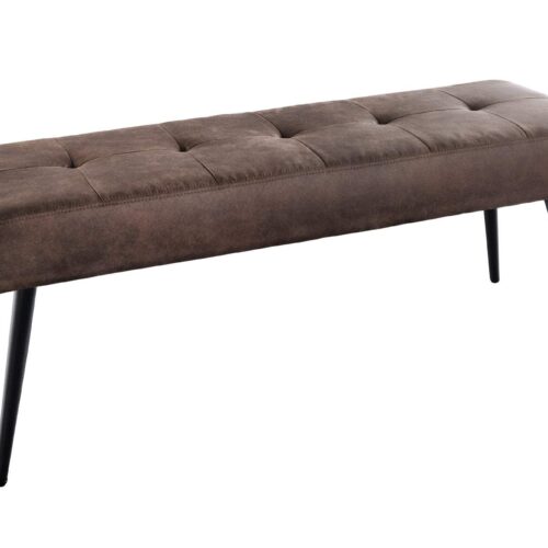 BOUTIQUE mikroszálas barna ülőpad 100cm