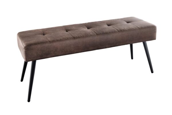 BOUTIQUE mikroszálas barna ülőpad 100cm