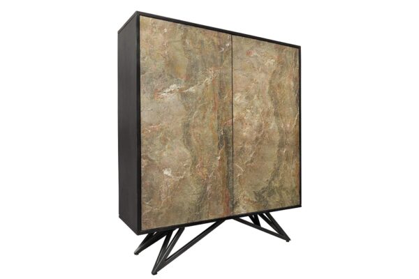 MONTAIN SOUL akácfa tálalószekrény 120cm