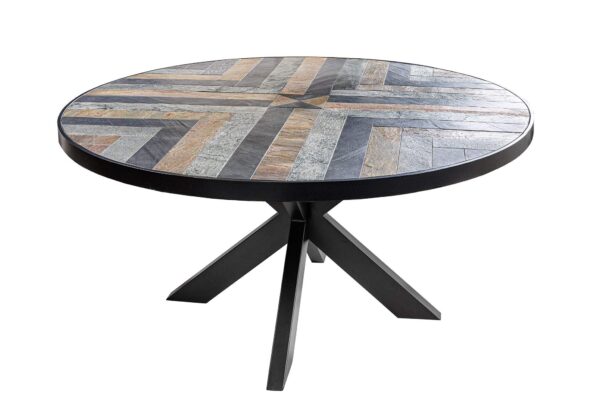 MOUNTAIN SOUL többszínű kerek étkezőasztal 140cm