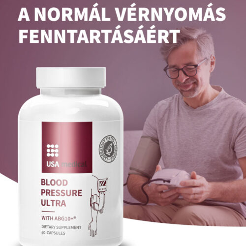 Vérnyomás Ultra kapszula  ABG10+® és AlphaWave® 60 db – RÖVID Lejáratú termék