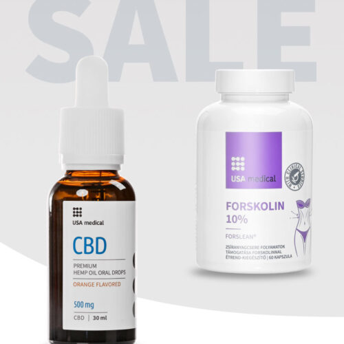 CBD Olaj 500 mg + Forskolin