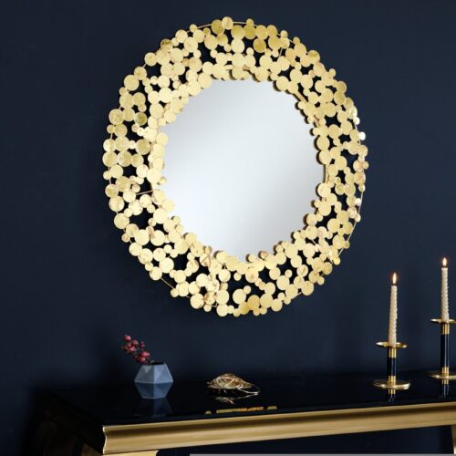 COINS arany vas tükör 80cm