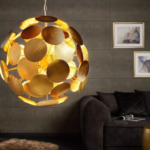 INFINITY HOME arany fém függőlámpa