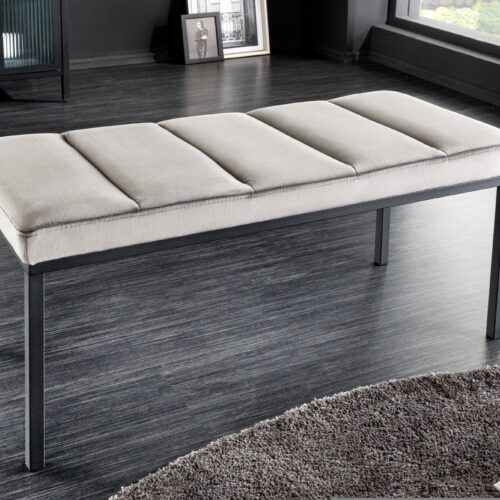 BOUTIQUE szürke bársony ülőke 80cm