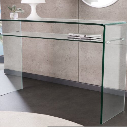 FANTOME üveg asztal 100cm