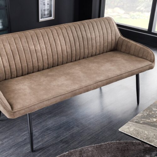 TURIN taupe mikroszálas ülőke 160cm