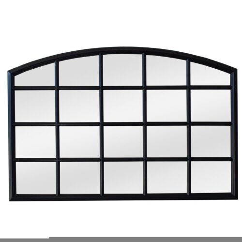 PARIS fekete fa falitükör 120cm