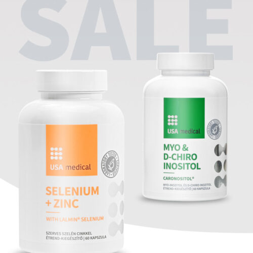 Szerves Lalmin® szelén cinkkel + Mio-Inozitol és D-Chiro Inozitol