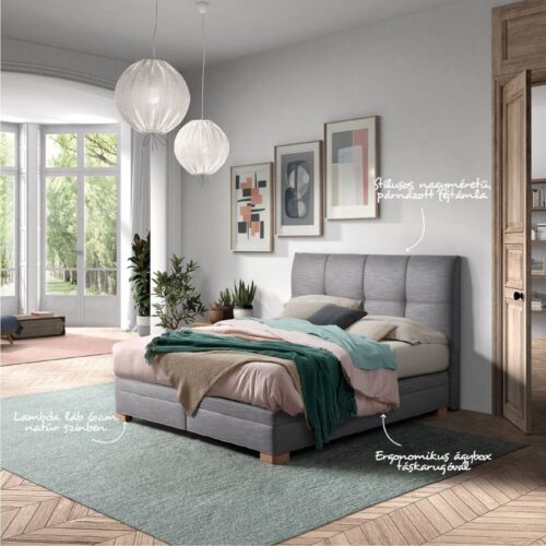 ASCOT boxspring ágy 180 cm