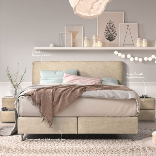 BE RELAX elektromos boxspring ágy 140 cm