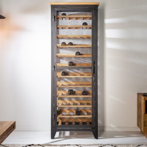BODEGA barna fenyőfa bortartó 184cm