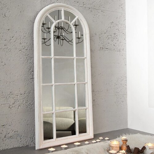 CASTILLO fehér vintage tükör 140cm