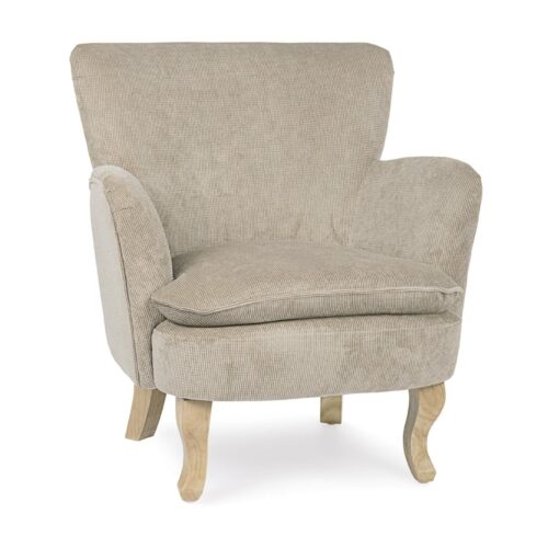 CHENILLE taupe fotel