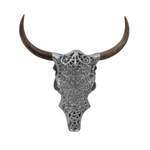 EXOTIC BULL ezüst faldísz 57cm