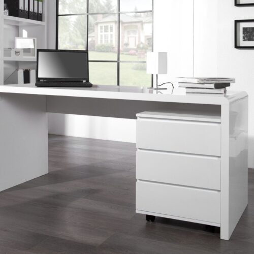 FAST TRADE fehér íróasztal 160cm