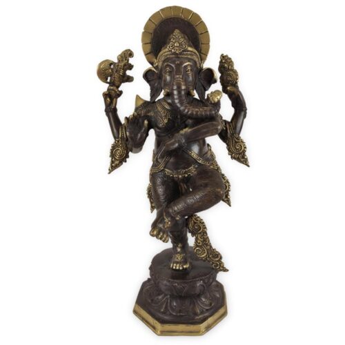GANESHA BRASS szobor