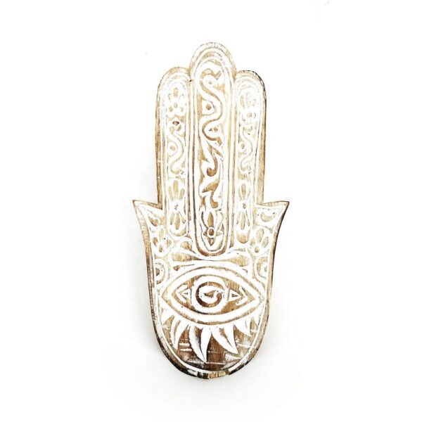HAMSA fehér dekoráció