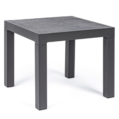 KLEDI fekete lerakóasztal 50 cm