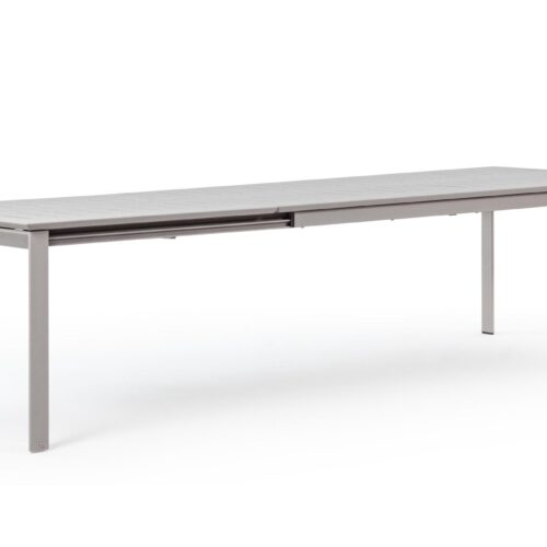 KONNOR szürke kerti bővíthető étkezőasztal 200-300 cm