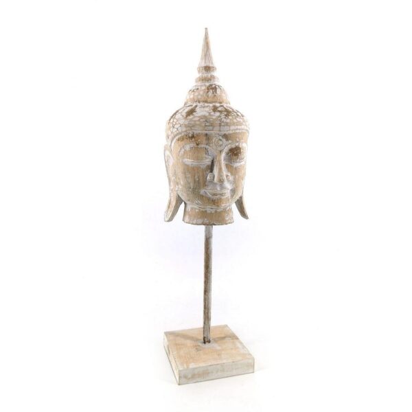 LEMPUYANG fehér Buddha fej