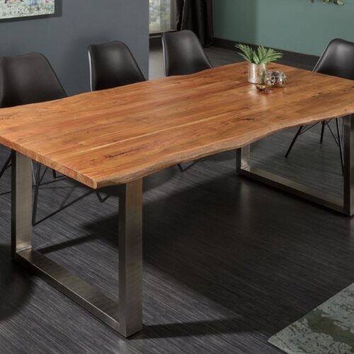 MAMMUT barna akácfa asztallap 180x90x3